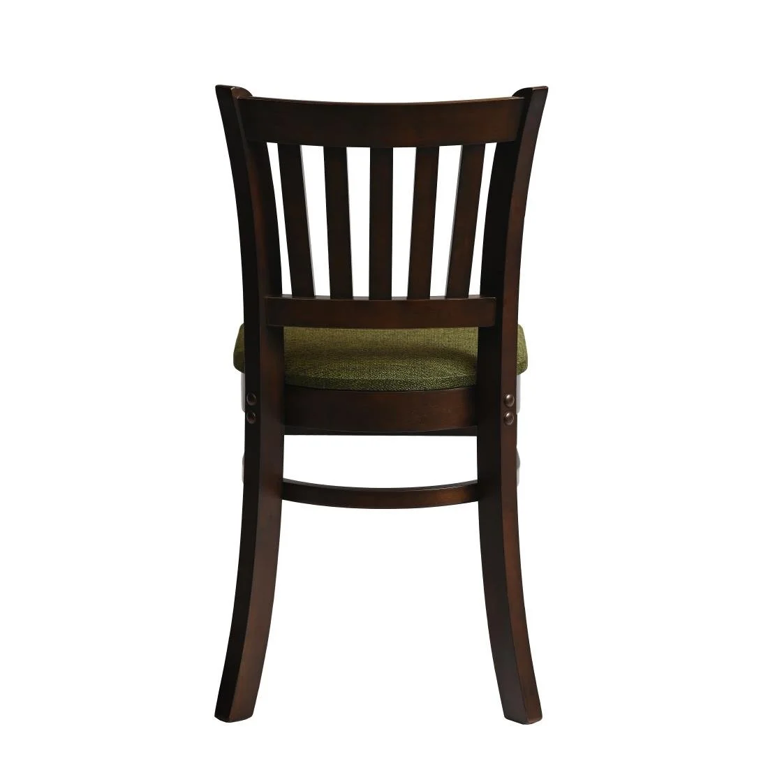 Manhattan Dining Chairs in Dark Walnut with Shetland Forest Seat (2 Pack) - Image 3