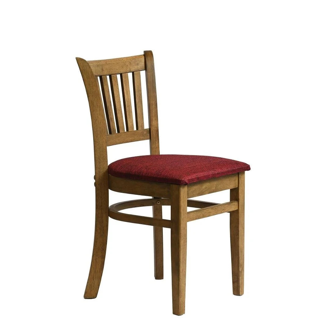 Manhattan Dining Chairs in Weathered Oak with Shetland Scarlett Seat (2 Pack) - Image 2