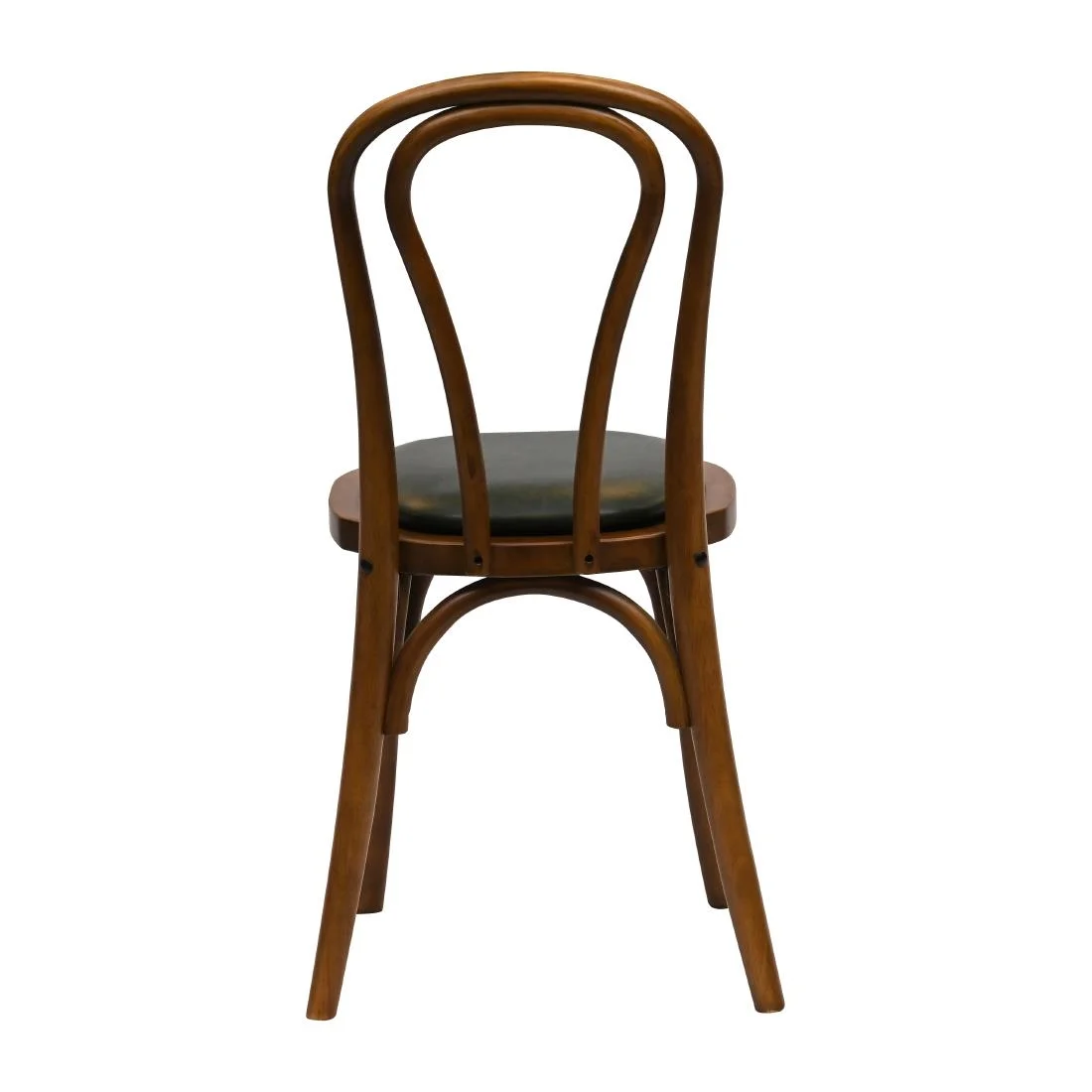 Hoop Back Dining Chairs in Weathered Oak with Bison Cedar Seat (2 Pack) - Image 2