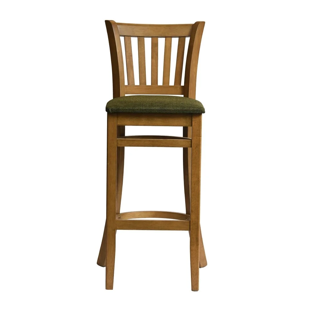 Manhattan Bar Chair in Weathered Oak with Shetland Forest Seat