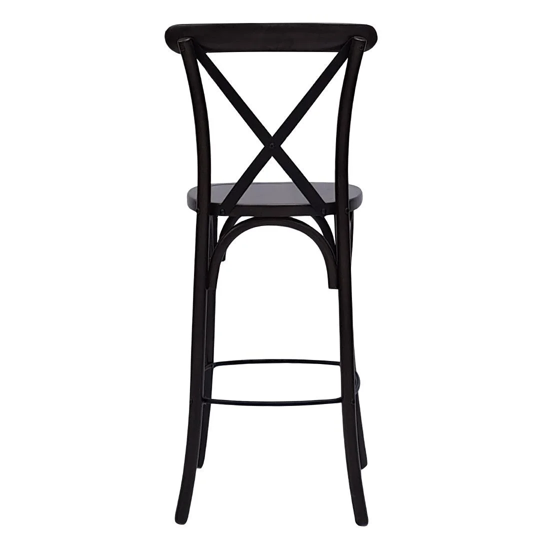 Bristol Bar Chair in Dark Walnut - Image 2