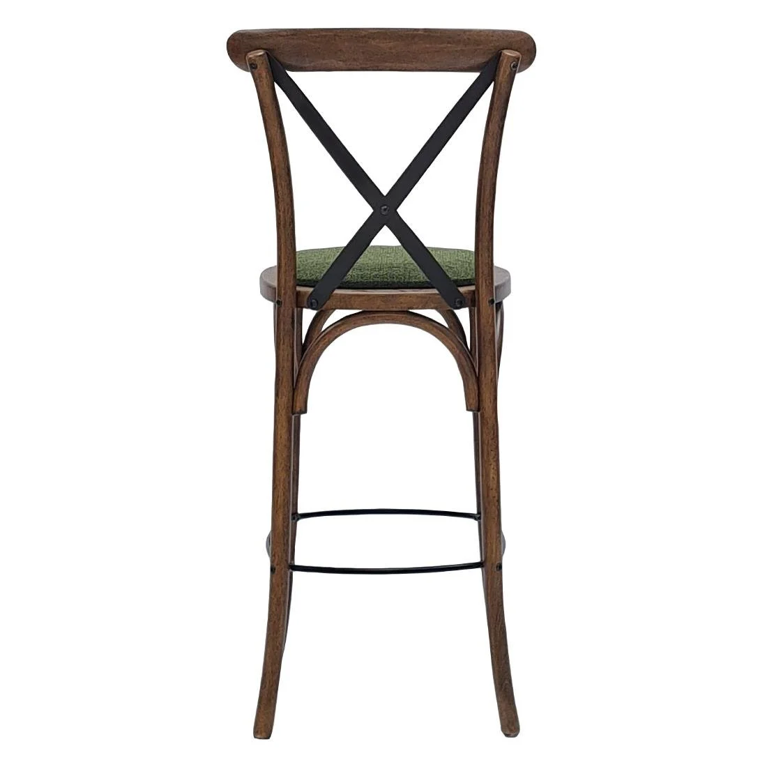 Bristol Bar Chair in Vintage with Shetland Forest Seat - Image 3