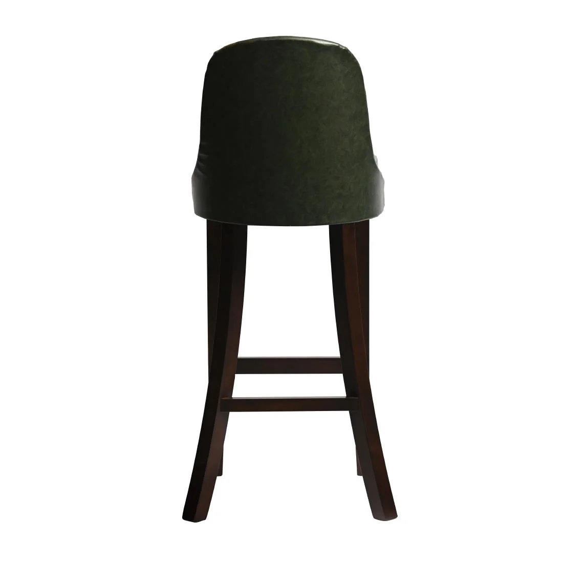 Kilsby Bar Chair in Dark Walnut with Bison Cedar Seat - Image 2