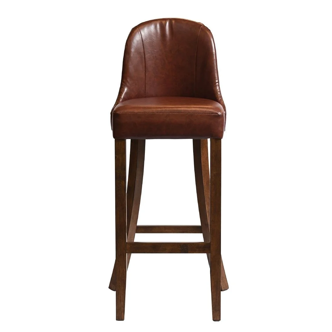 Kilsby Bar Chair in Vintage with Bison Espresso Seat - Image 1