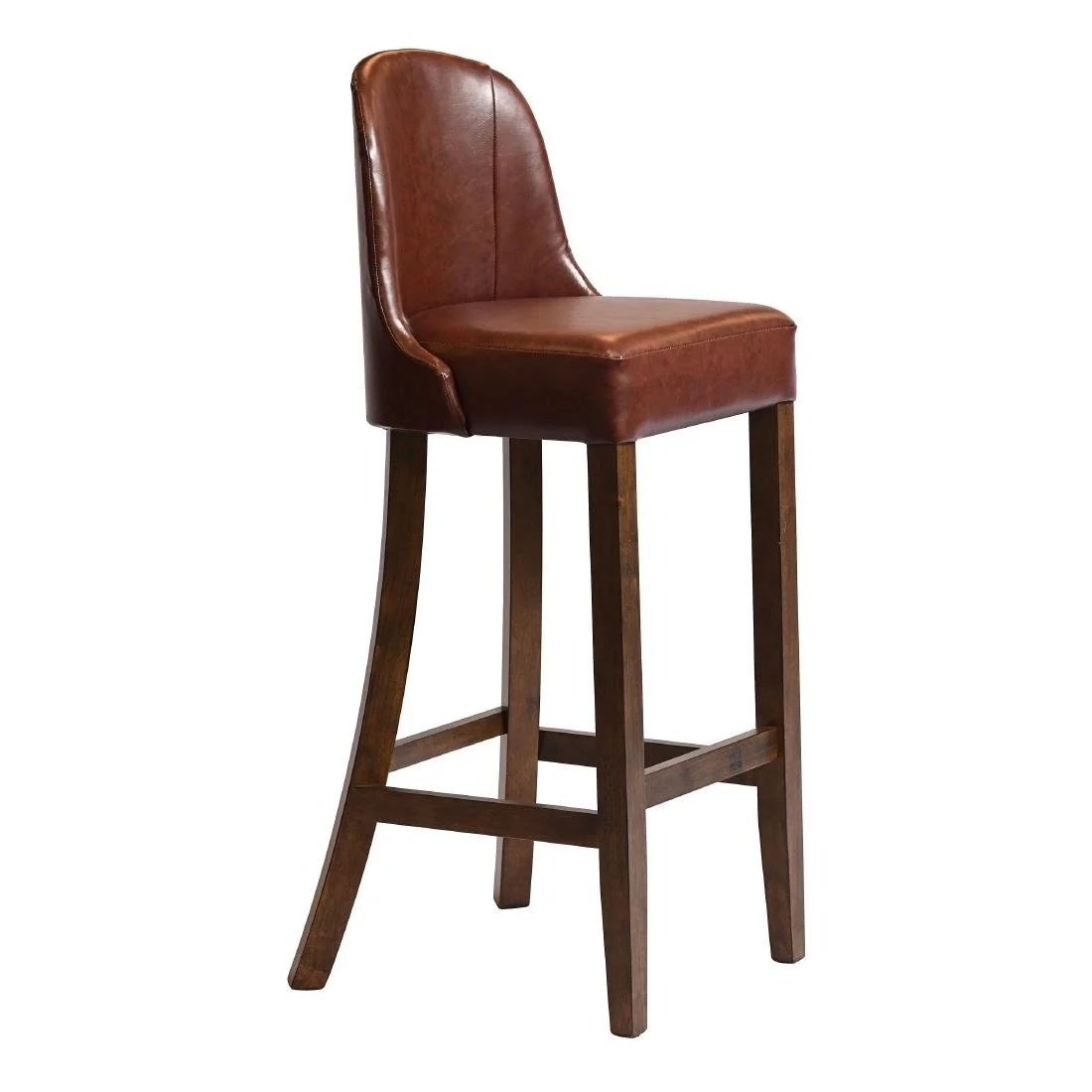Kilsby Bar Chair in Vintage with Bison Espresso Seat - Image 3