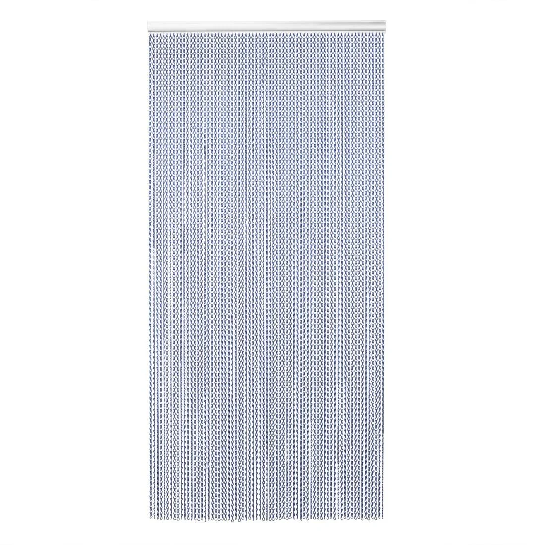 EazyZap Chain Door Fly Screen - Blue - Image 1