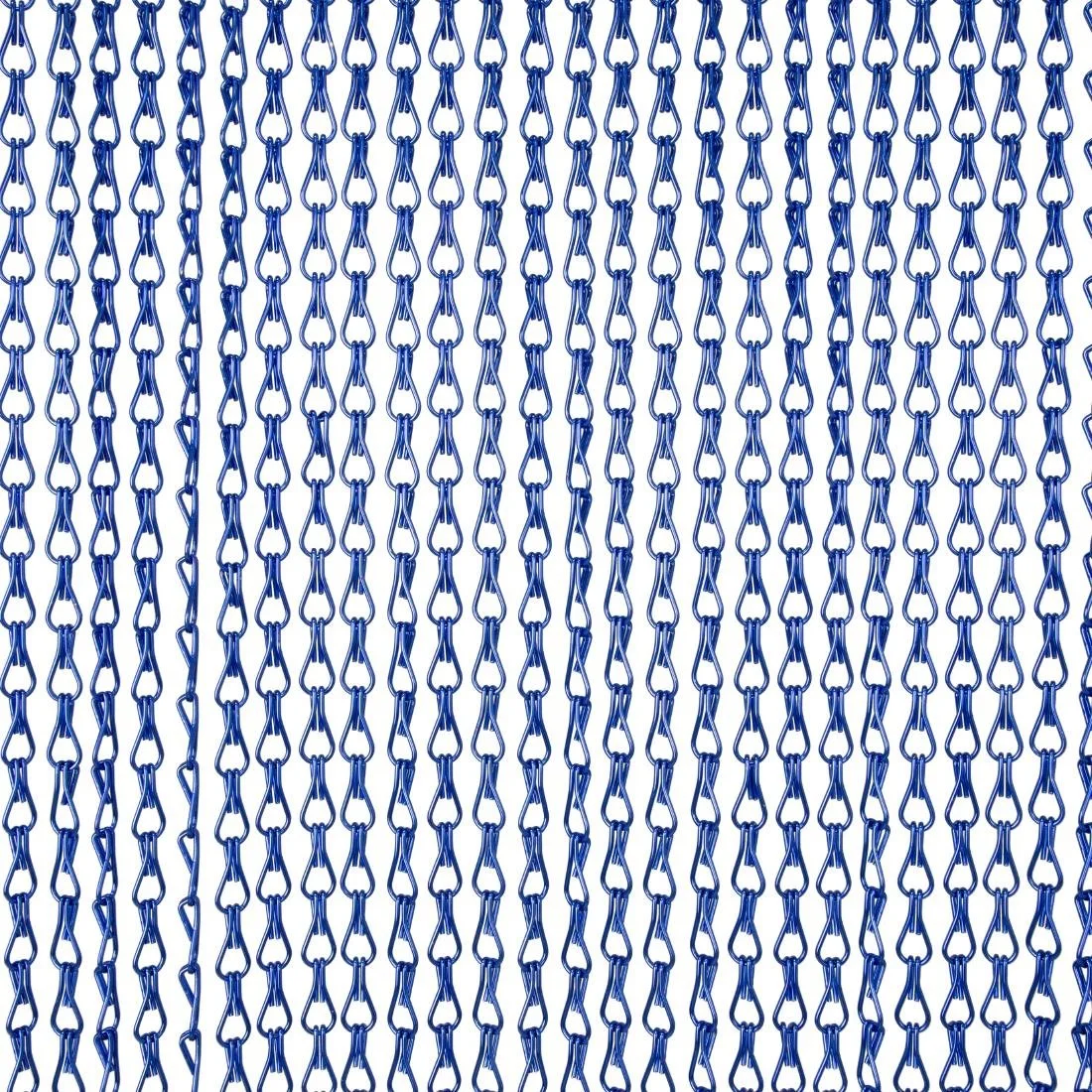 EazyZap Chain Door Fly Screen - Blue - Image 2