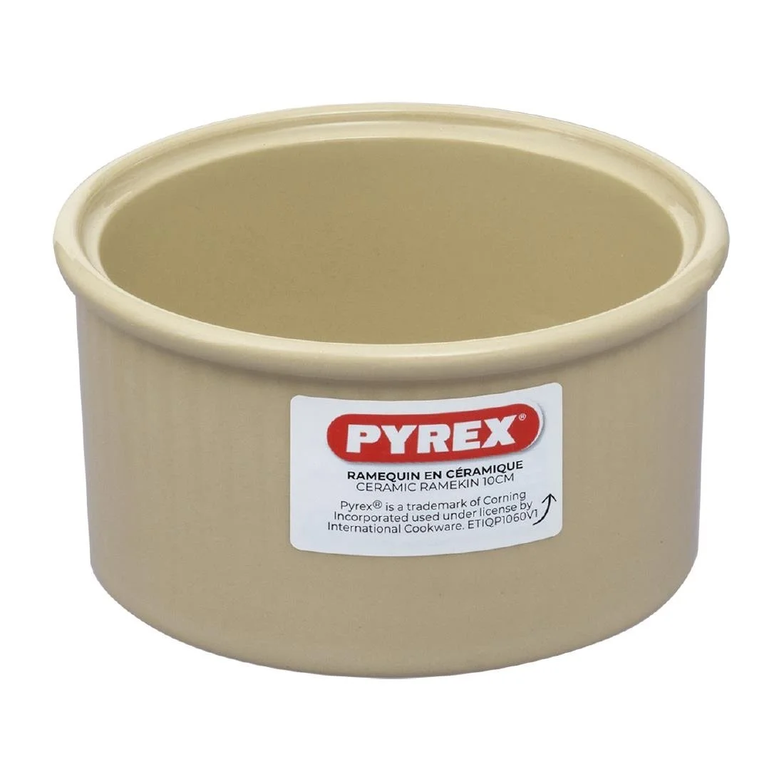 Pyrex Ceramic Ramekin Biege 100mm - Image 4