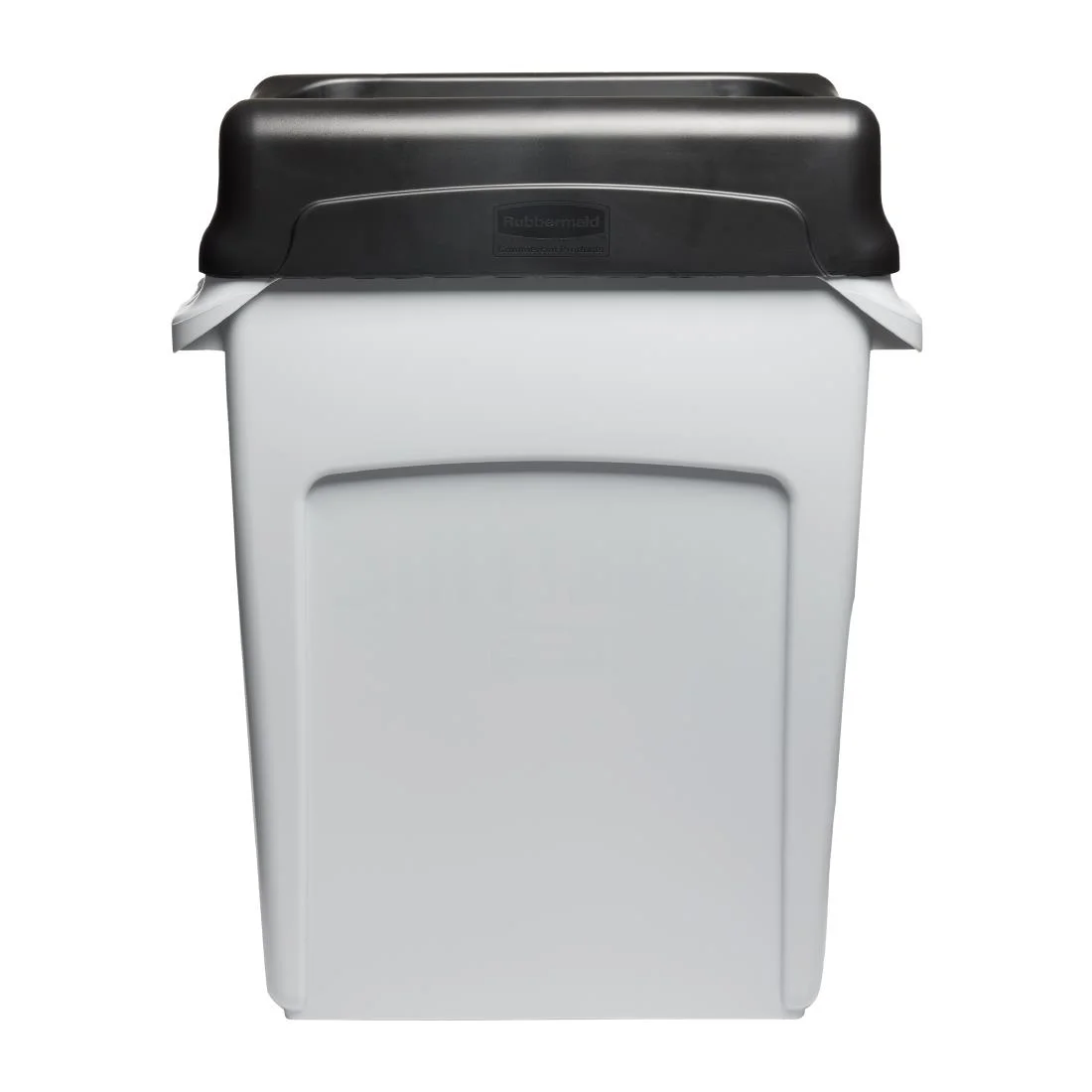 Rubbermaid Slim Jim Swing Black Lid - Image 2