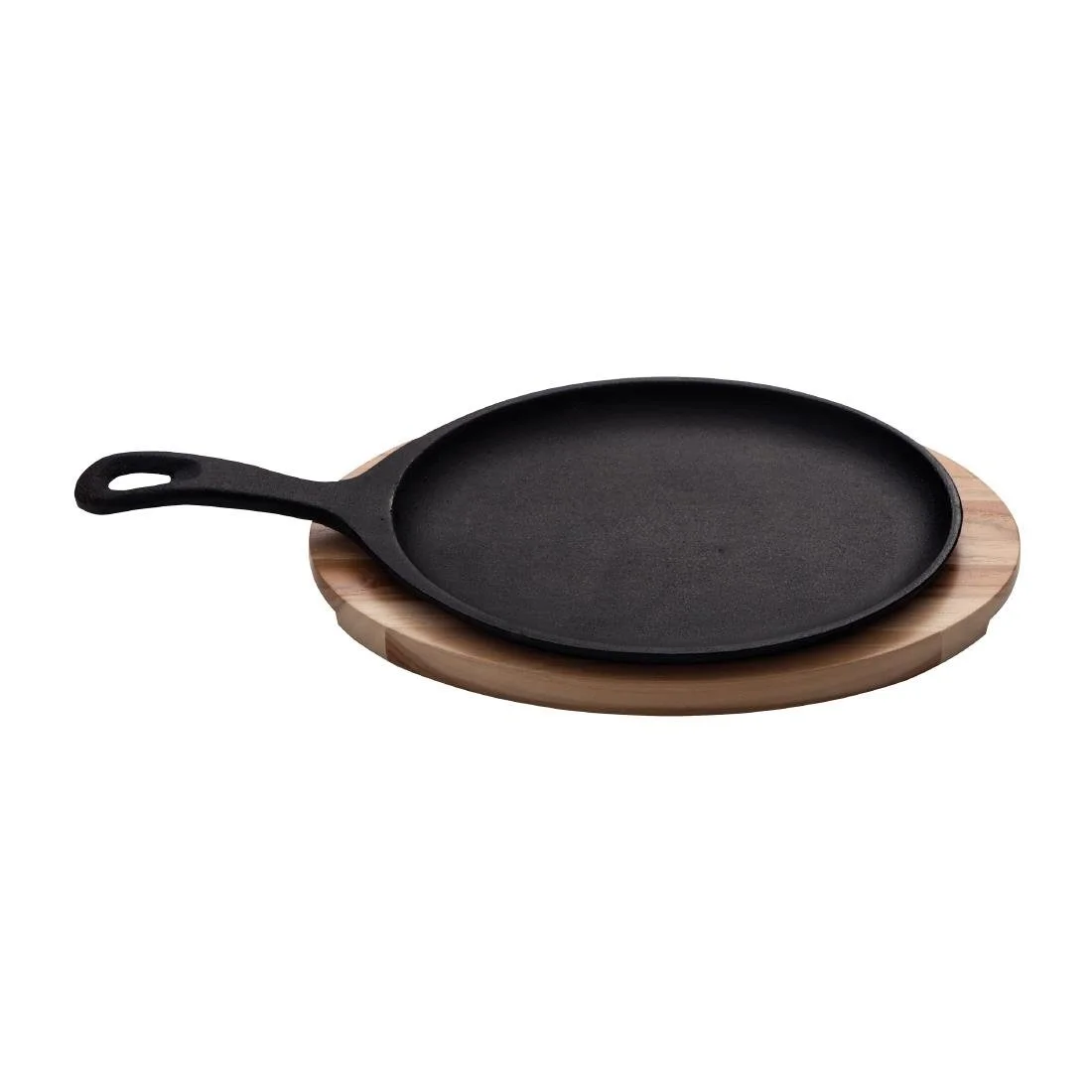 Tramontina Pre-Seasoned Cast Iron Fajita Sizzler 305x185mm - Image 3