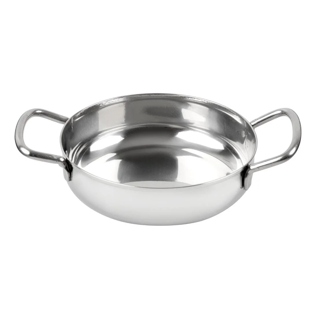 Olympia Table Presentation Double Handle Dish Stainless Steel 125mm - Image 2