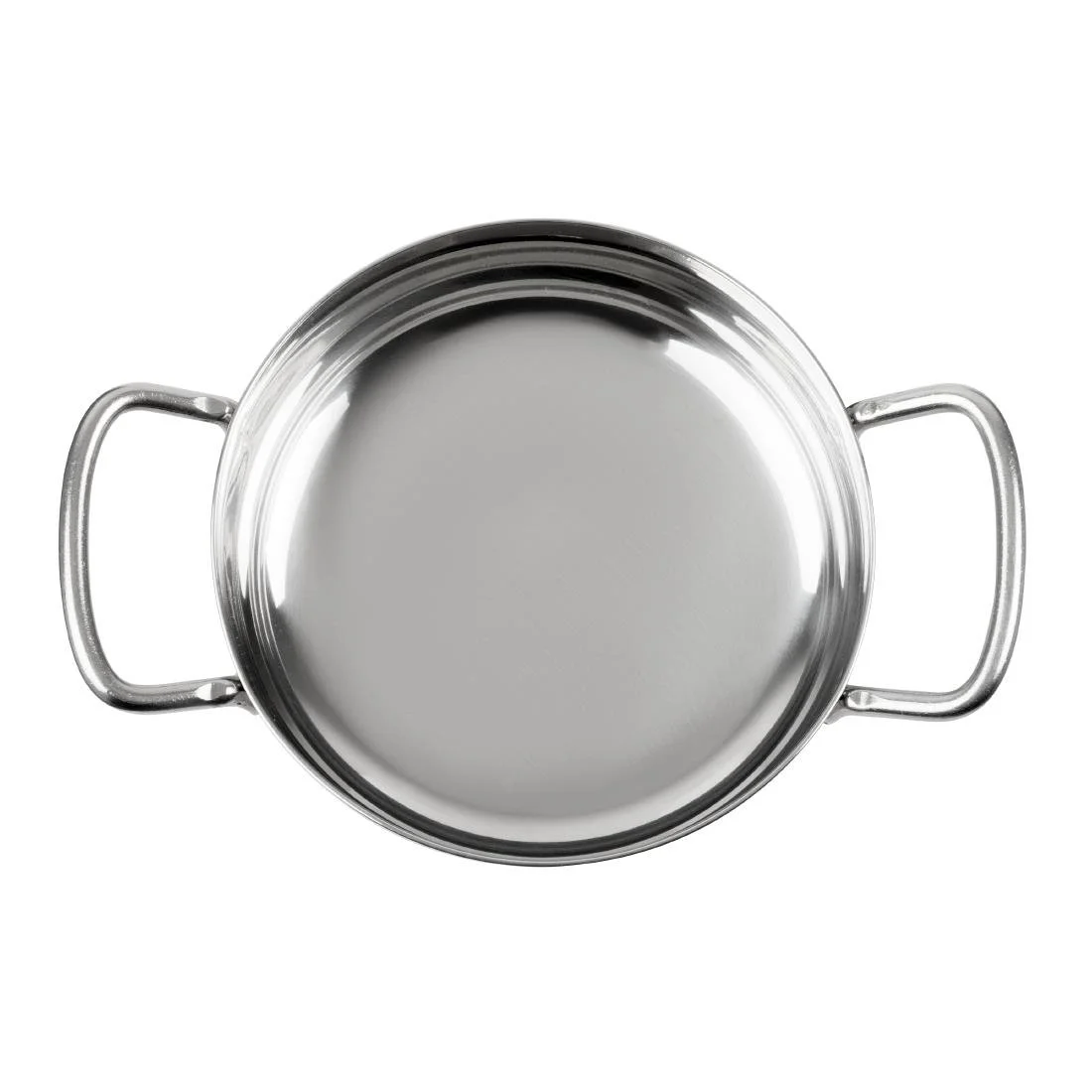 Olympia Table Presentation Double Handle Dish Stainless Steel 125mm - Image 3