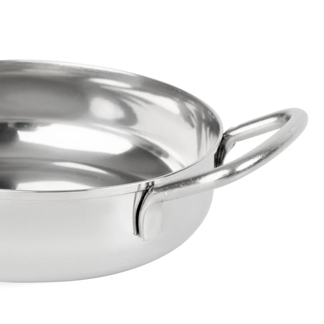 Olympia Table Presentation Double Handle Dish Stainless Steel 125mm - Image 5