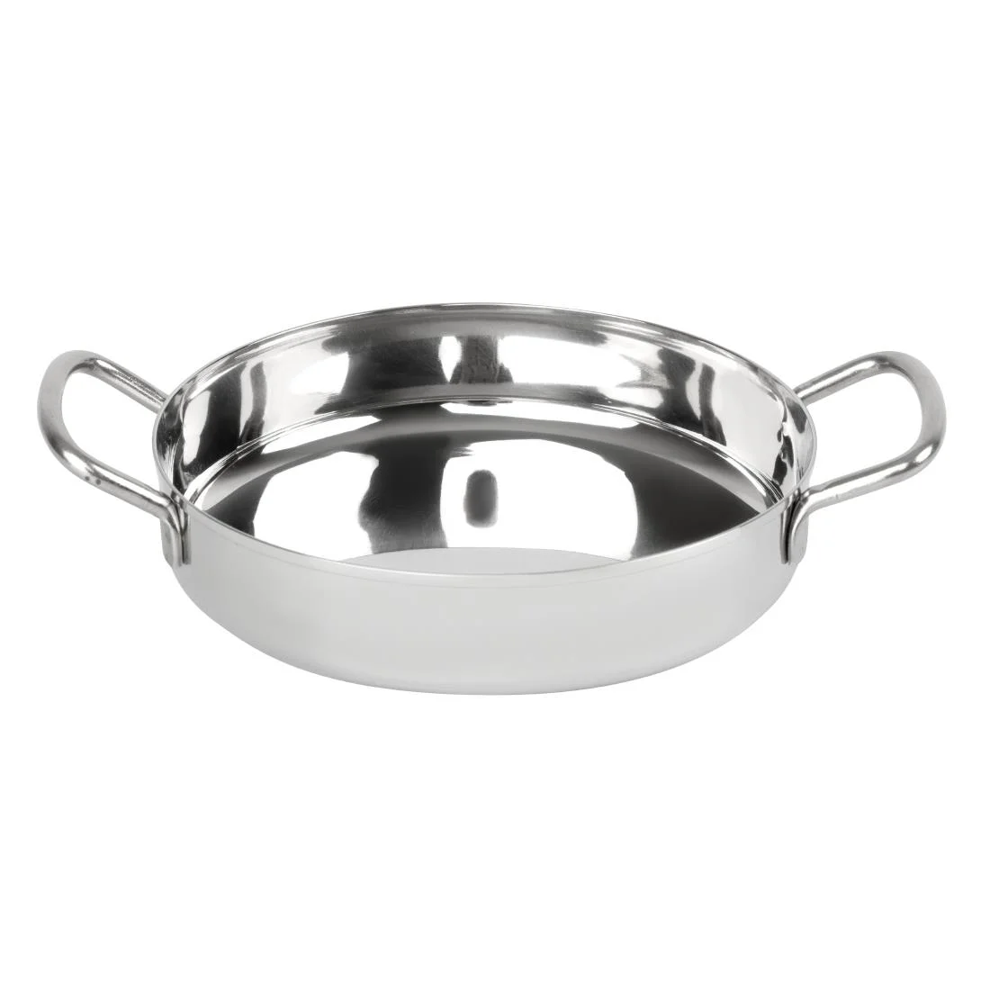 Olympia Table Presentation Double Handle Dish Stainless Steel 150mm - Image 2