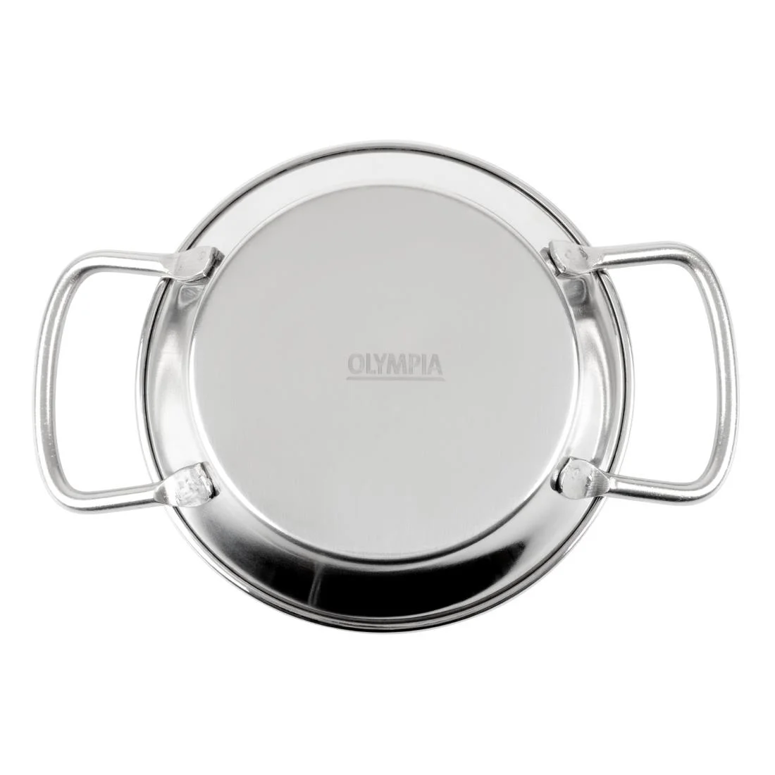Olympia Table Presentation Mini Paella Pan Stainless Steel 120mm - Image 3
