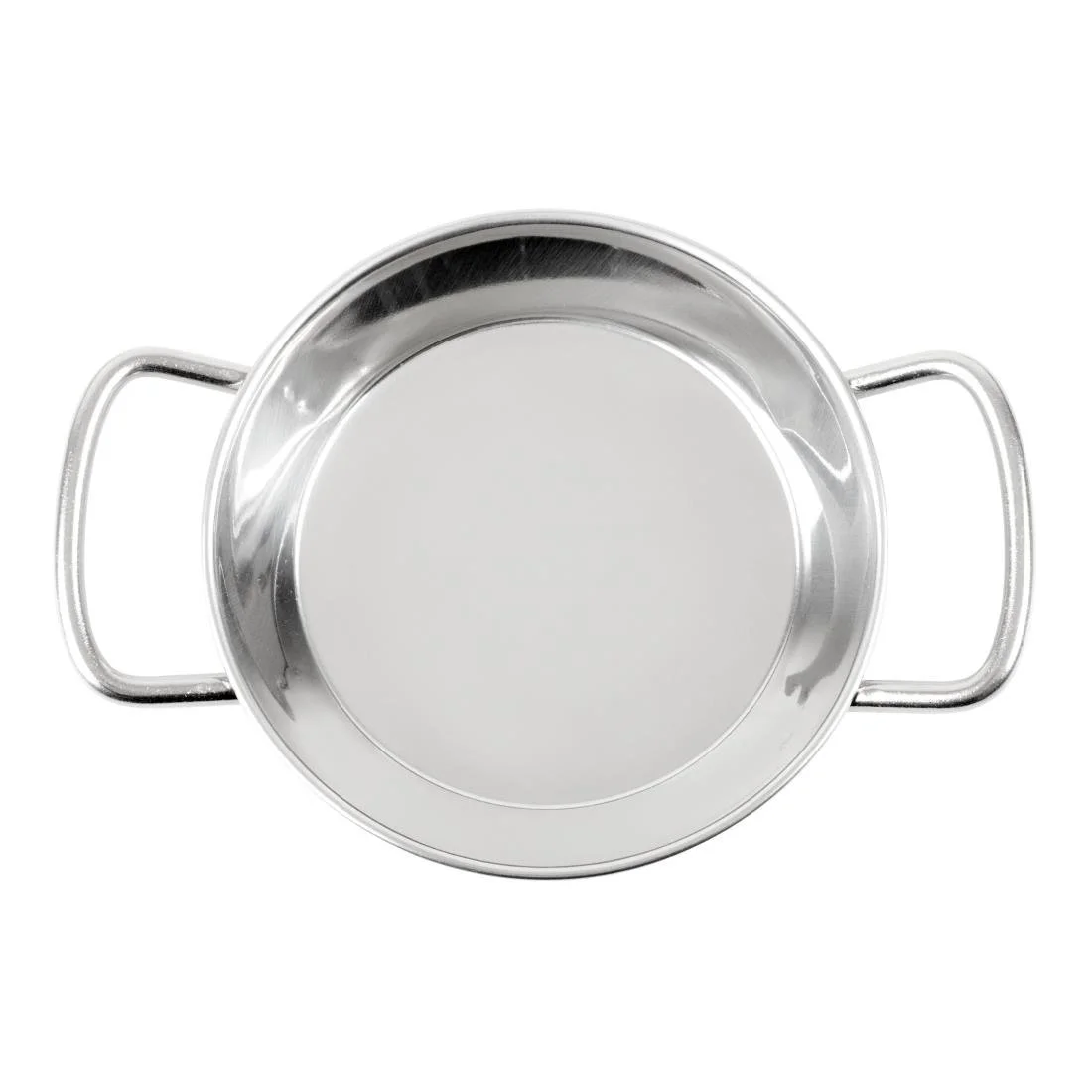 Olympia Table Presentation Mini Paella Pan Stainless Steel 120mm - Image 4