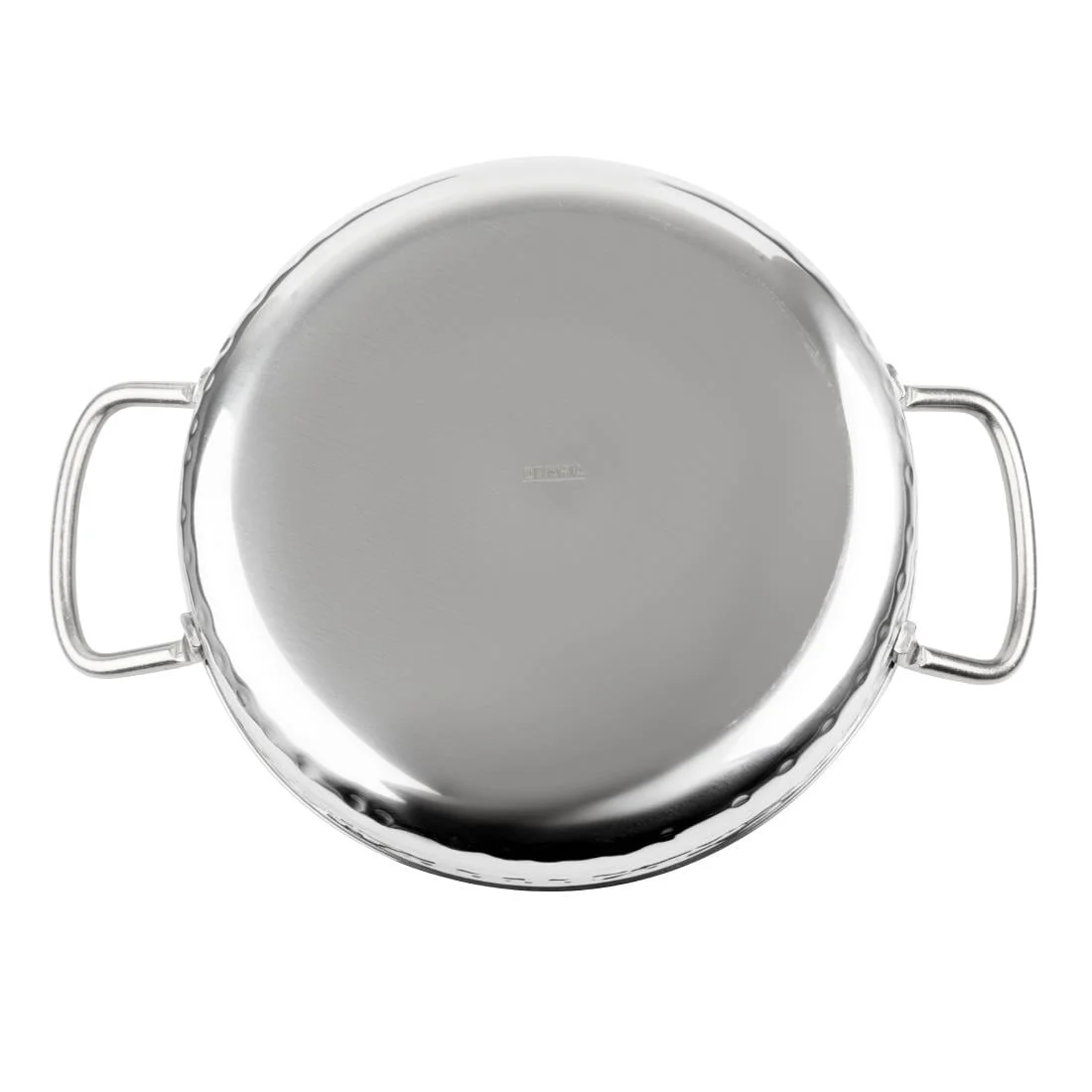 Olympia Table Presentation Handled Dish Stainless Steel Hammered 150mm - Image 4