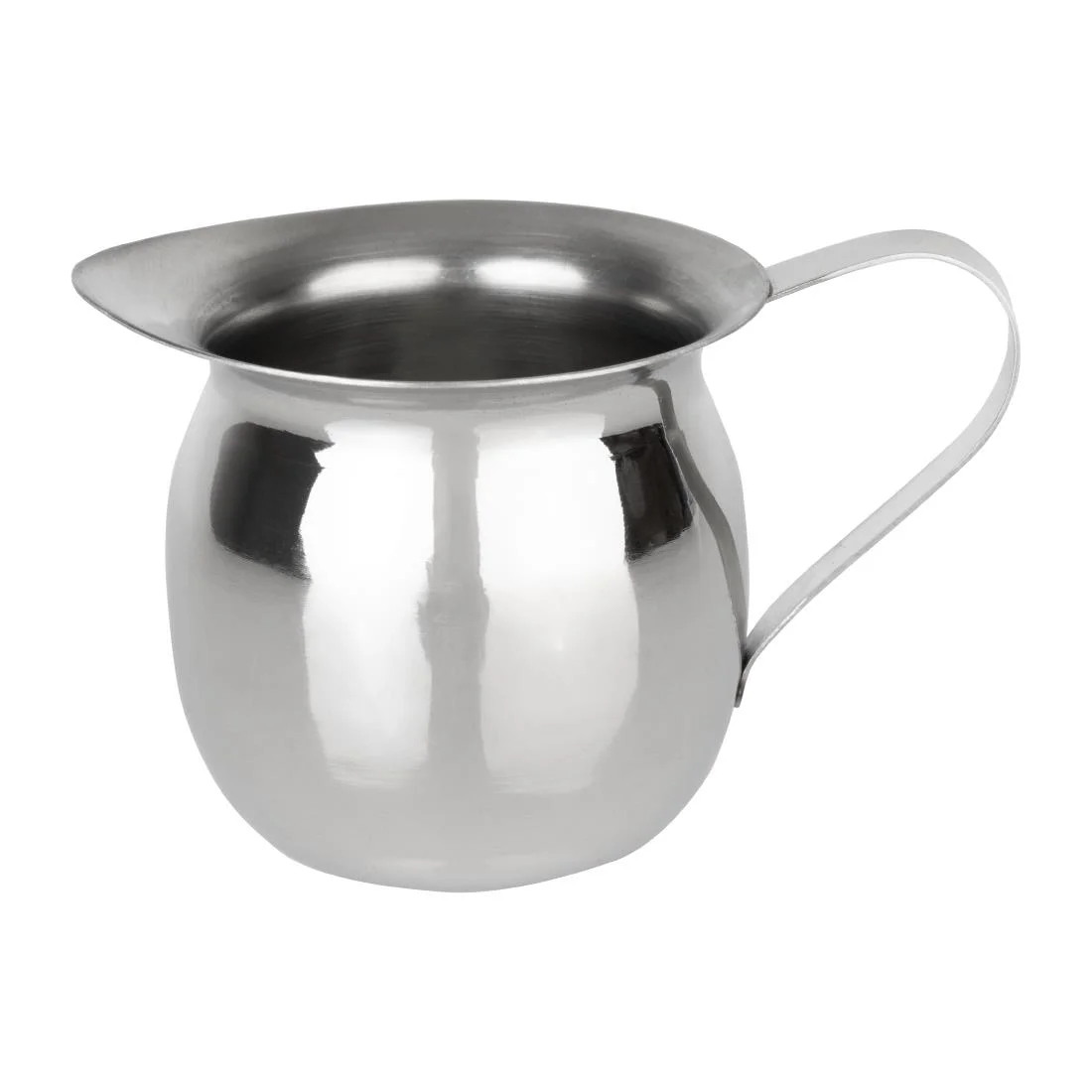 Olympia Stainless Steel Mini Milk Jug 120ml (6 Pack)