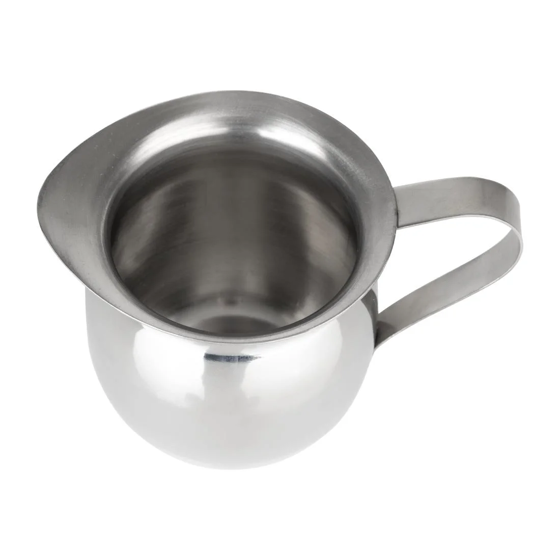 Olympia Stainless Steel Mini Milk Jug 120ml (6 Pack) - Image 3
