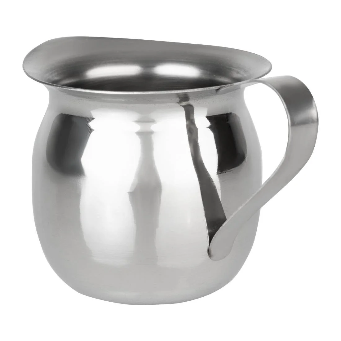 Olympia Stainless Steel Mini Milk Jug 120ml (6 Pack) - Image 4