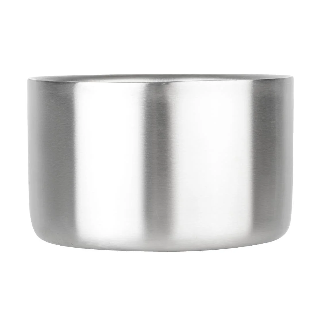 Olympia Double Wall Stainless Steel Wine and Champagne Coaster - Image 2