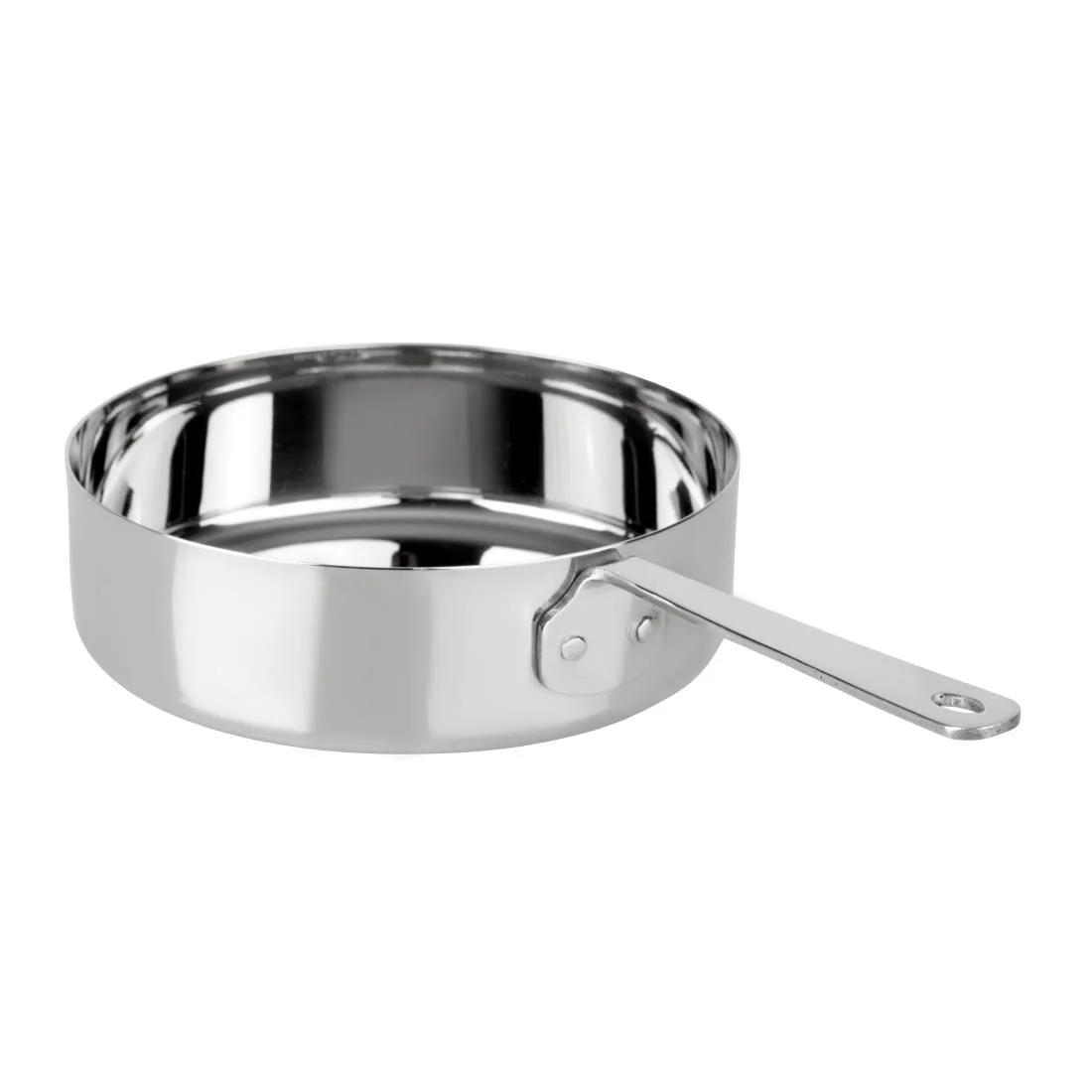 Olympia Table Presentation Stainless Steel Mini Sauce Pan 125x35mm - Image 3