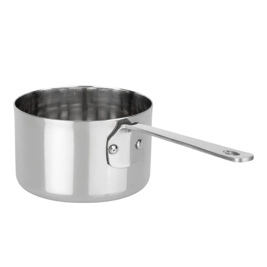 Olympia Table Presentation Stainless Steel Mini Sauce Pan 70x45mm - Image 3