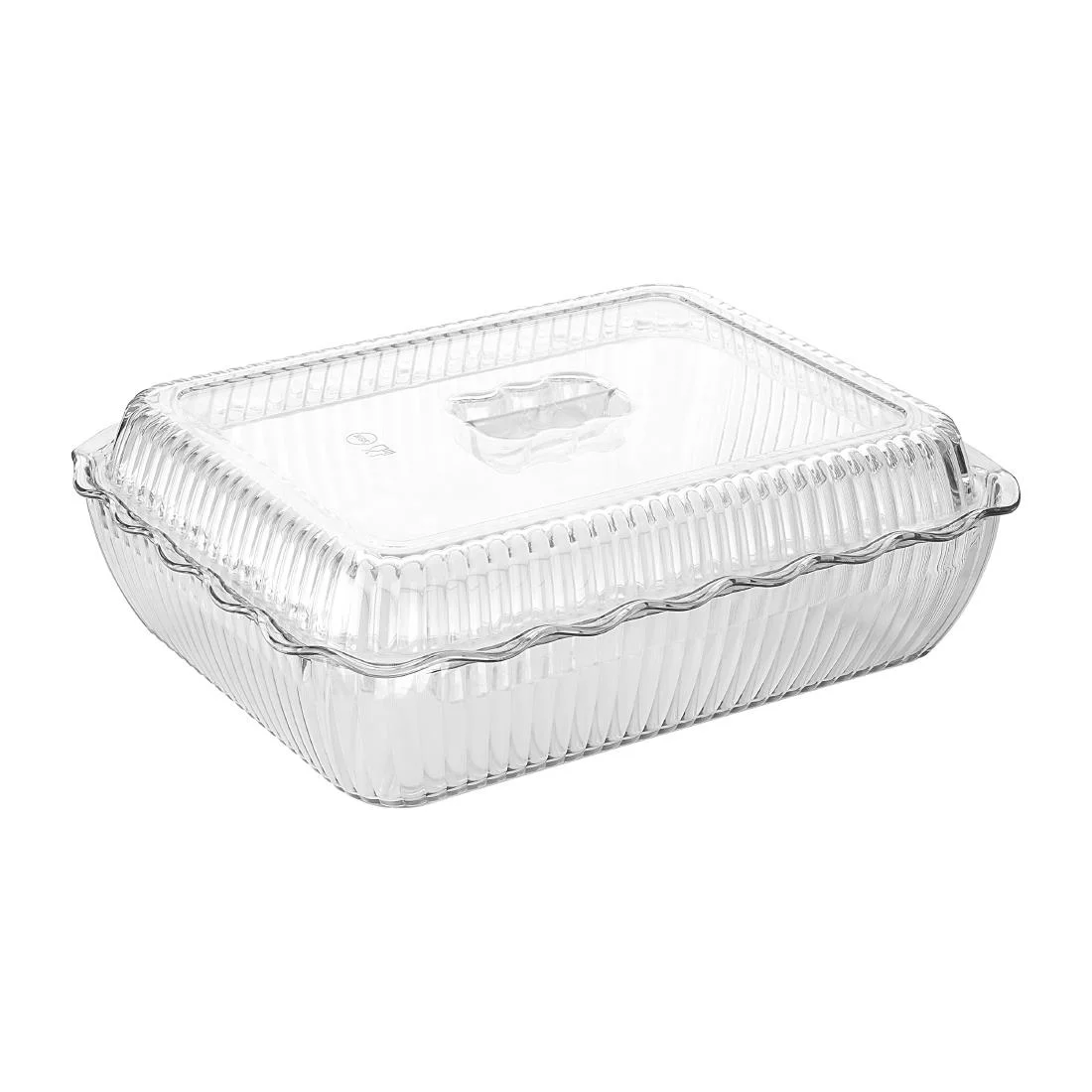 Olympia Kristallon Large Salad Crock - Clear - Image 4