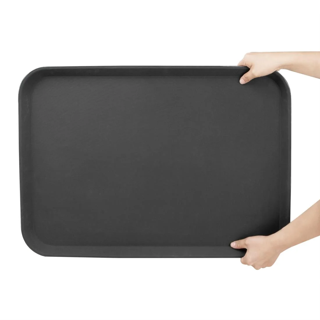Olympia Kristallon Large Size Anti-Slip Fibreglass Tray 455x655mm - Image 6