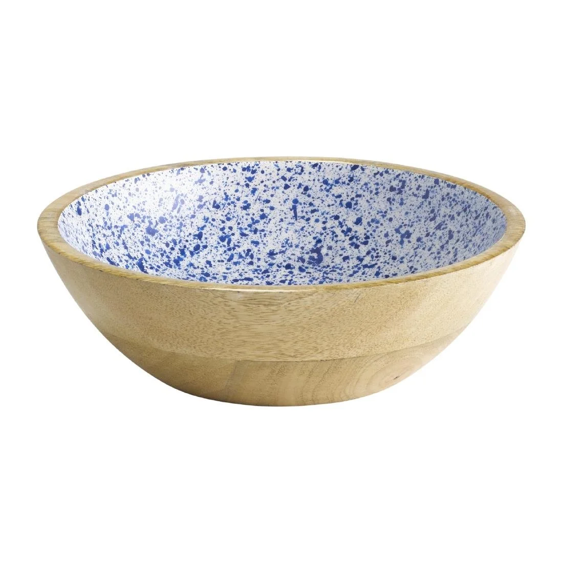 APS Mango Bowl Blue and White 240x75mm - Image 1