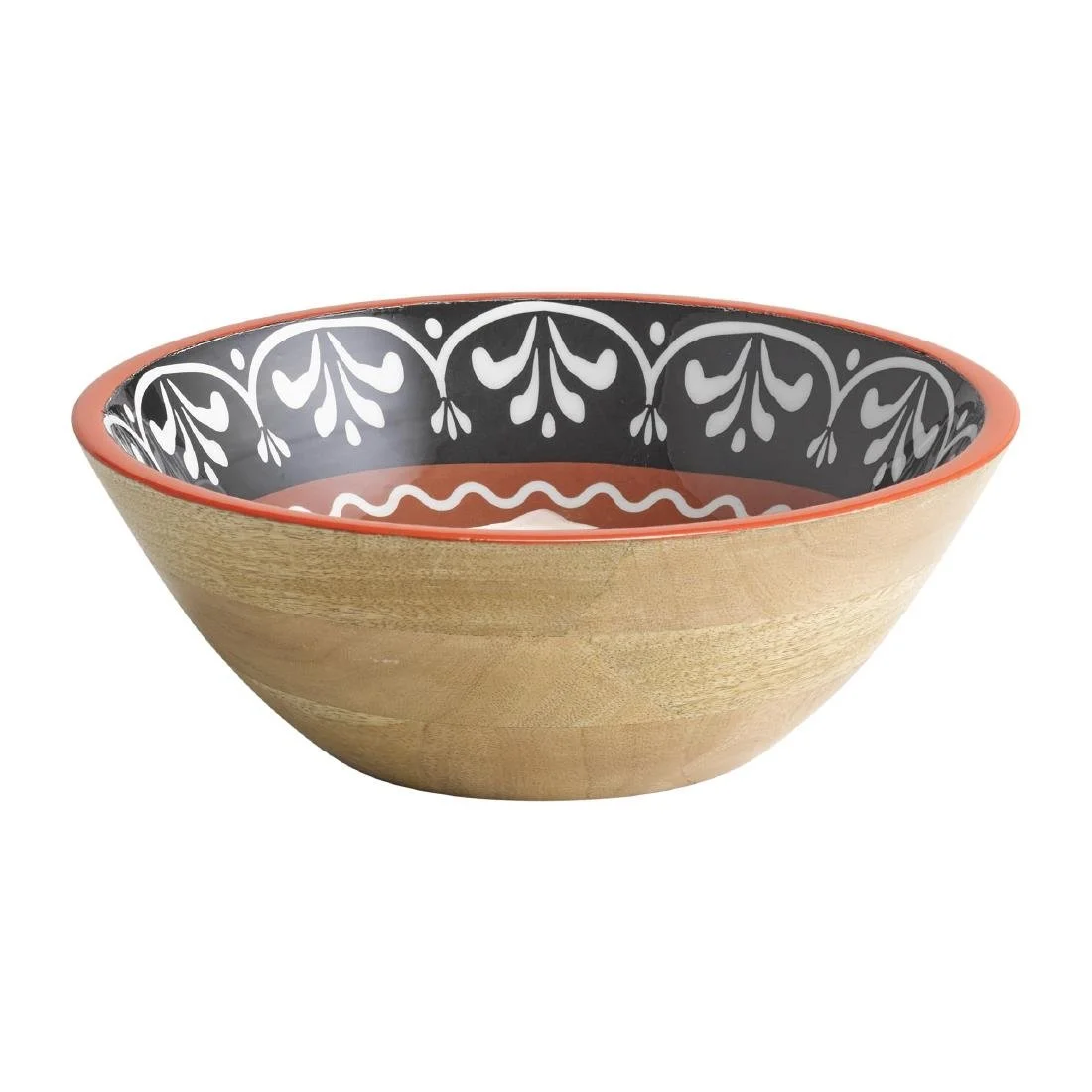 APS Mango Bowl Red and Black 300x105mm - Image 1