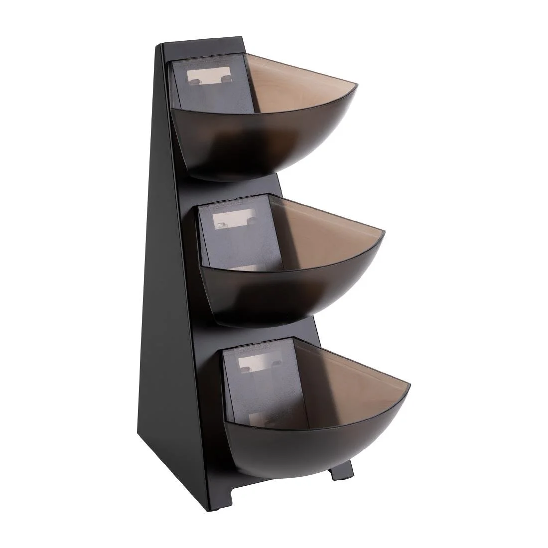 APS Three-Tier Multi Rack Black 190x240x410mm - Image 1
