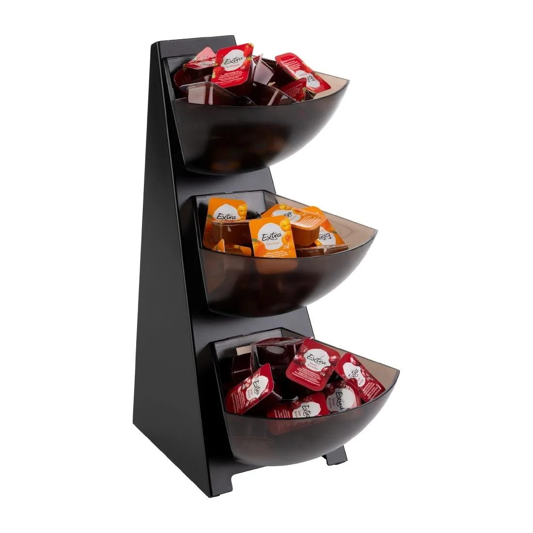 APS Three-Tier Multi Rack Black 190x240x410mm - Image 2