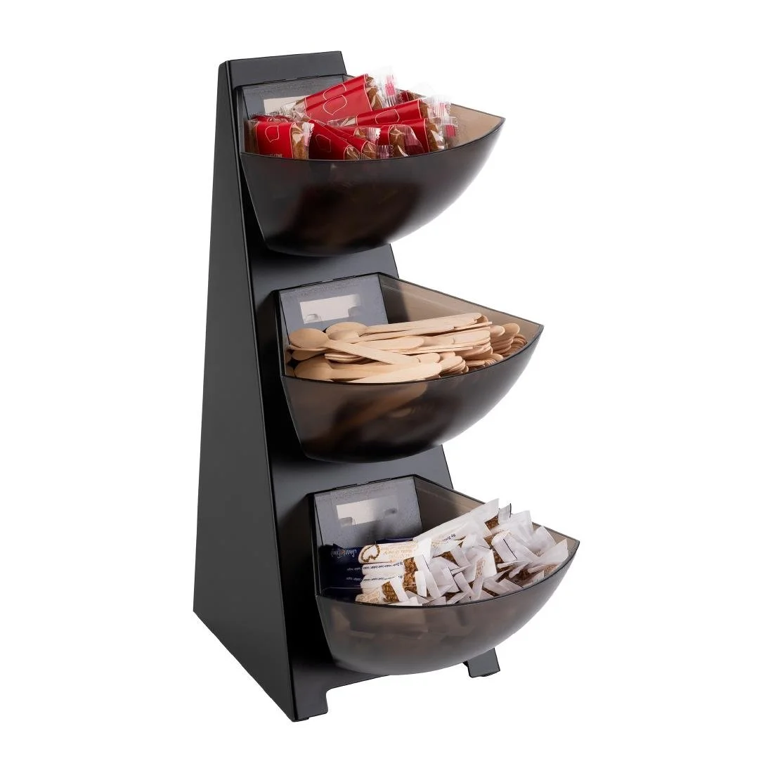 APS Three-Tier Multi Rack Black 190x240x410mm - Image 3