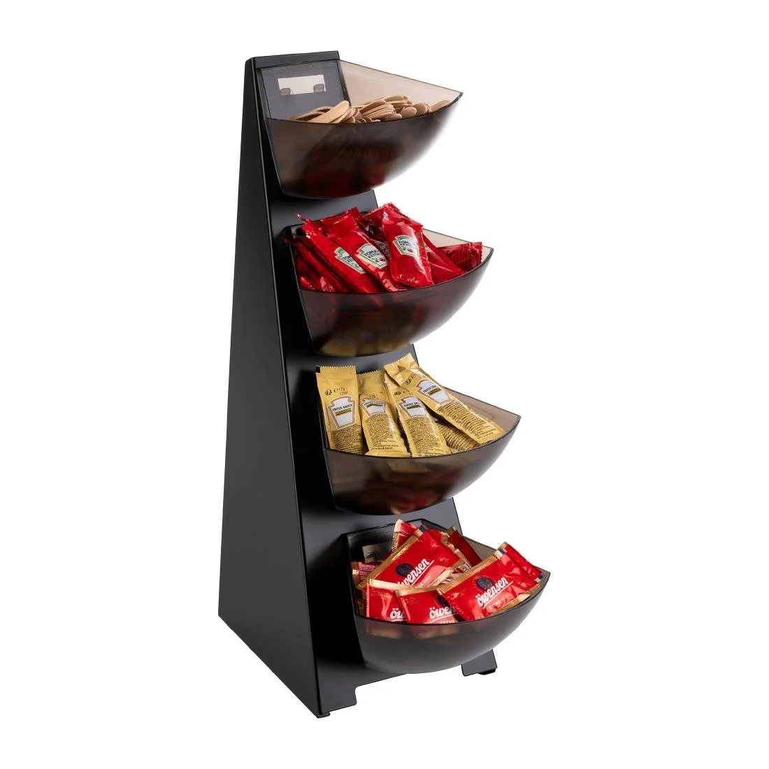 APS Four-Tier Multi Rack Black 190x310x530mm - Image 2