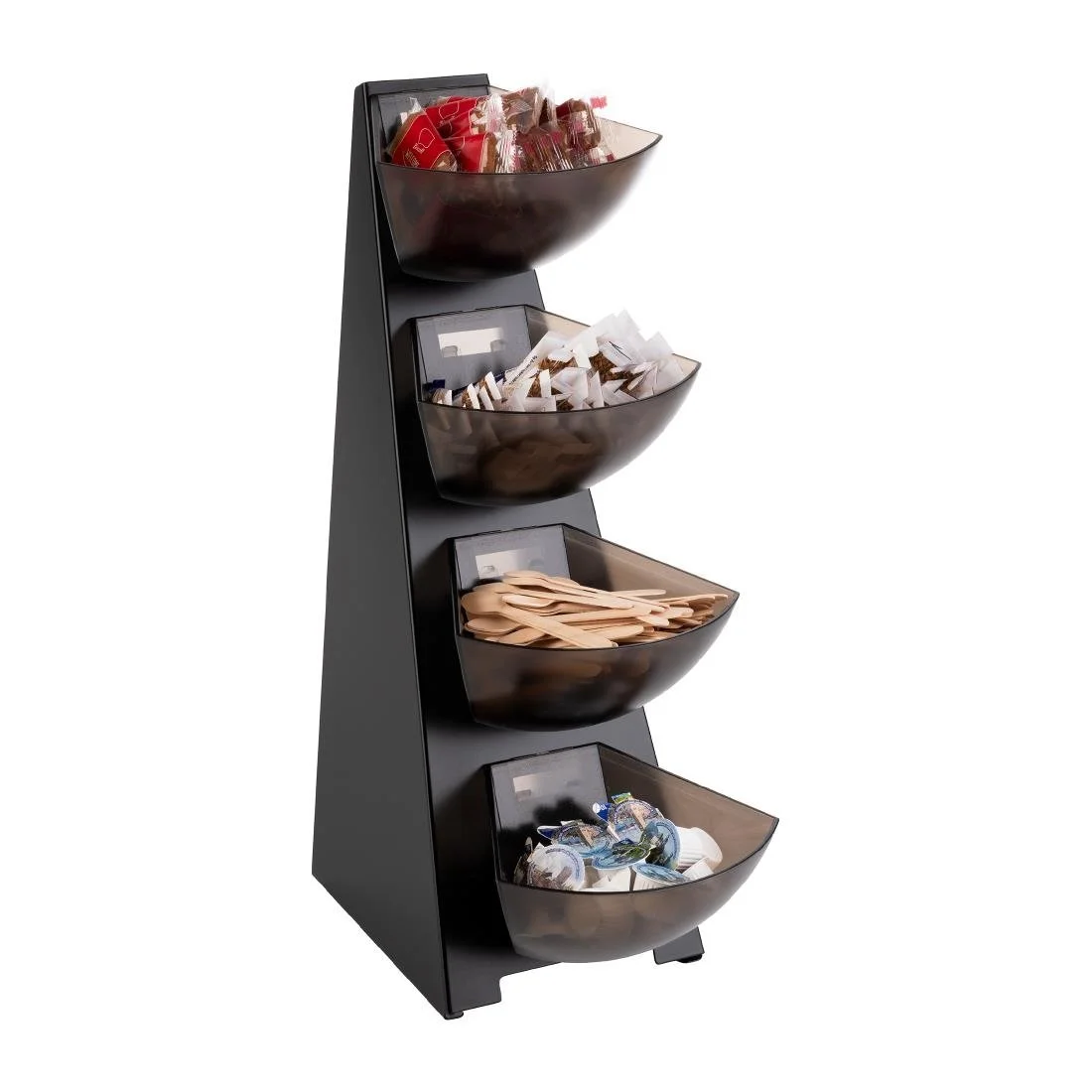 APS Four-Tier Multi Rack Black 190x310x530mm - Image 3