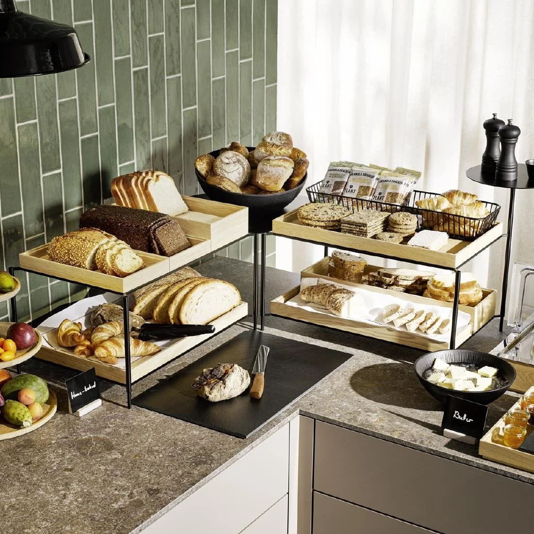 APS Valo Wooden Box GN 1/1 530x325x45mm - Image 5