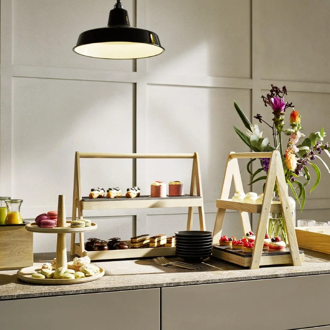 APS Valo Wooden Box GN 1/1 530x325x45mm - Image 7