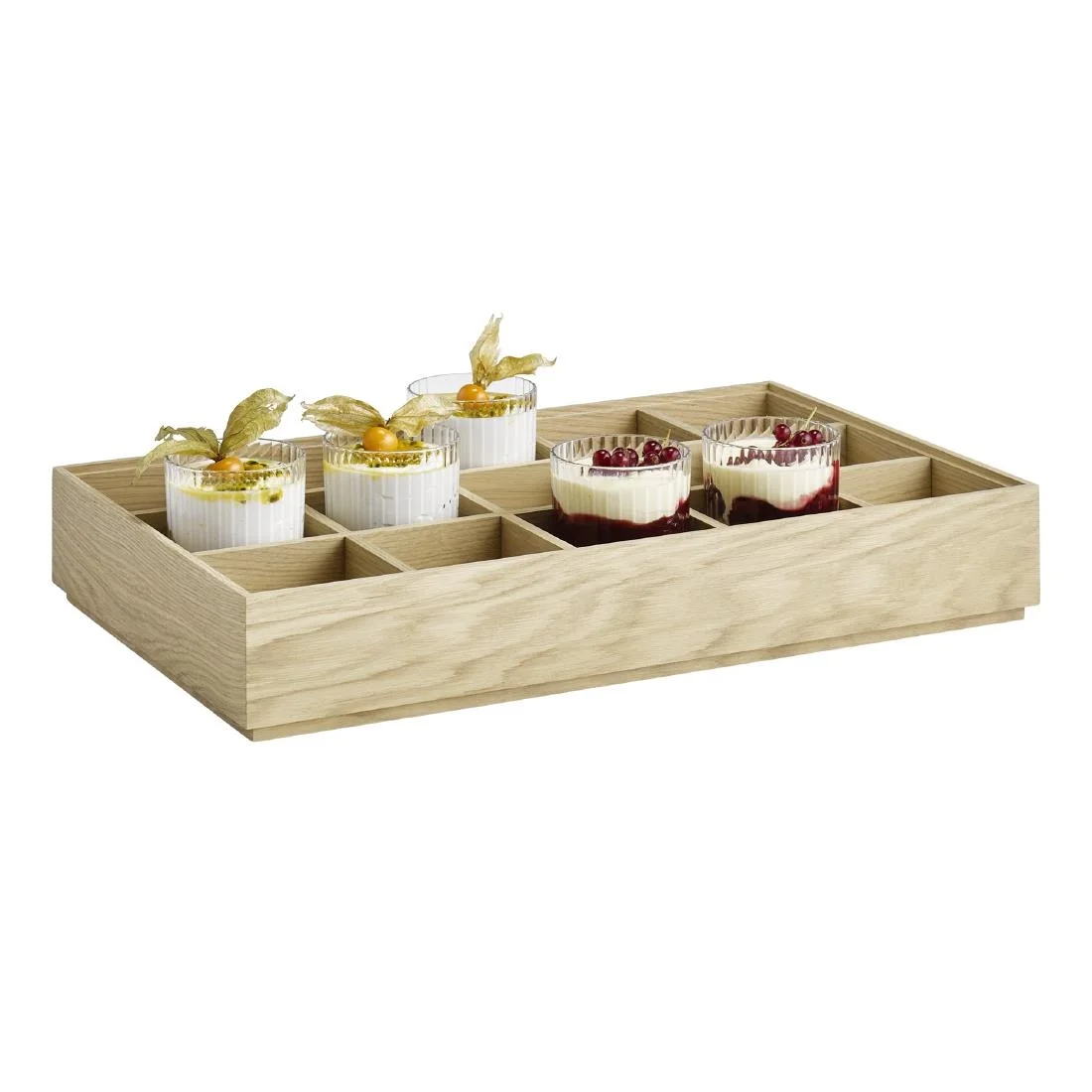 APS Insert For GN 1/1 Wooden Box Black 505x300x60mm - Image 2
