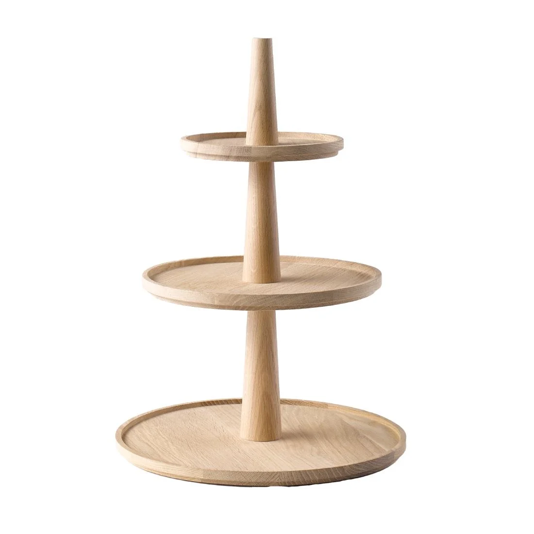 APS Valo Three-Tier Wooden Tray 300x420mm - Image 1
