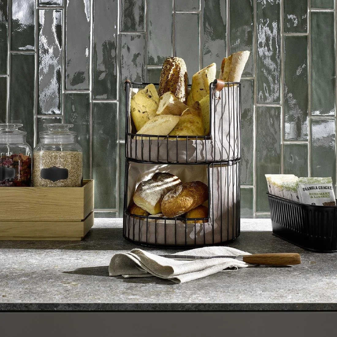 APS Basket Black 275x185mm - Image 9