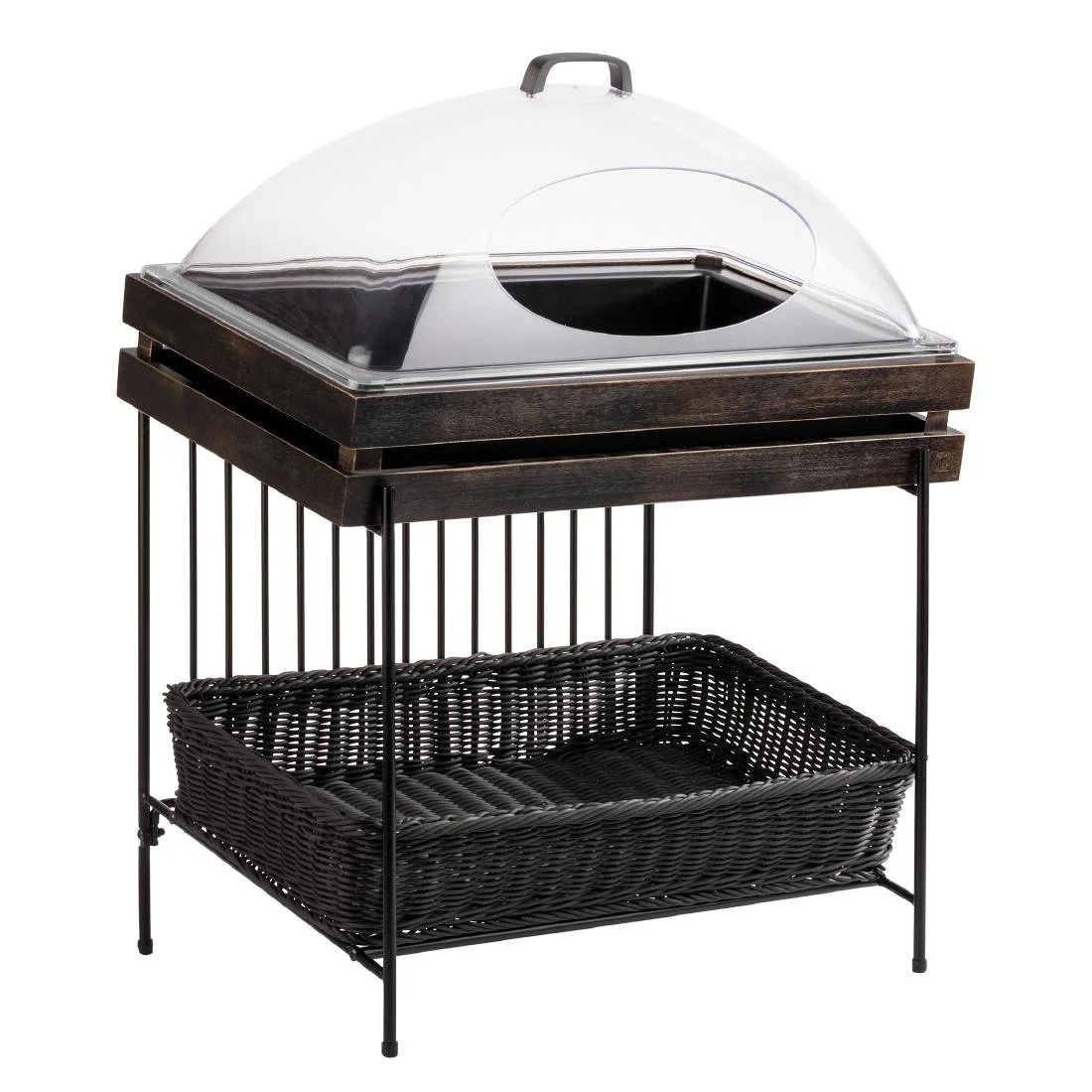 APS Buffet Stand Black 490x385x480mm - Image 2