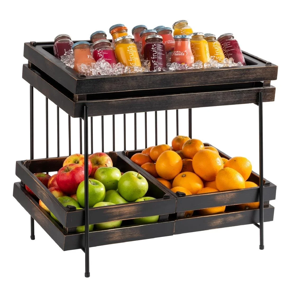 APS Buffet Stand Black 490x385x480mm - Image 3