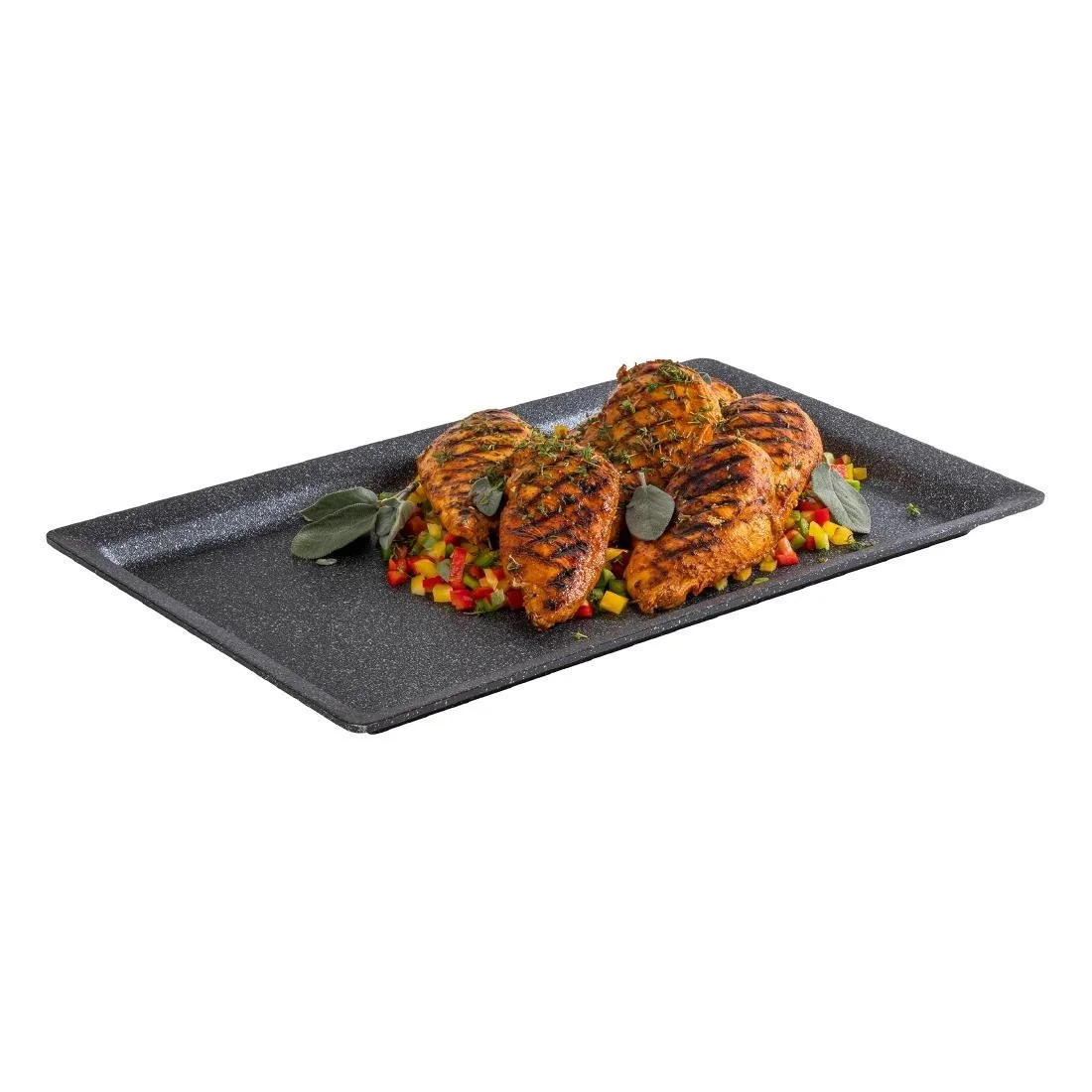 APS Frostfire Tray GN 1/1 Black 530x325x30mm - Image 3