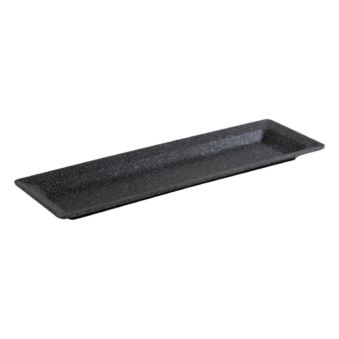 APS Frostfire Tray GN 2/4 Black 530x162x30mm - Image 1