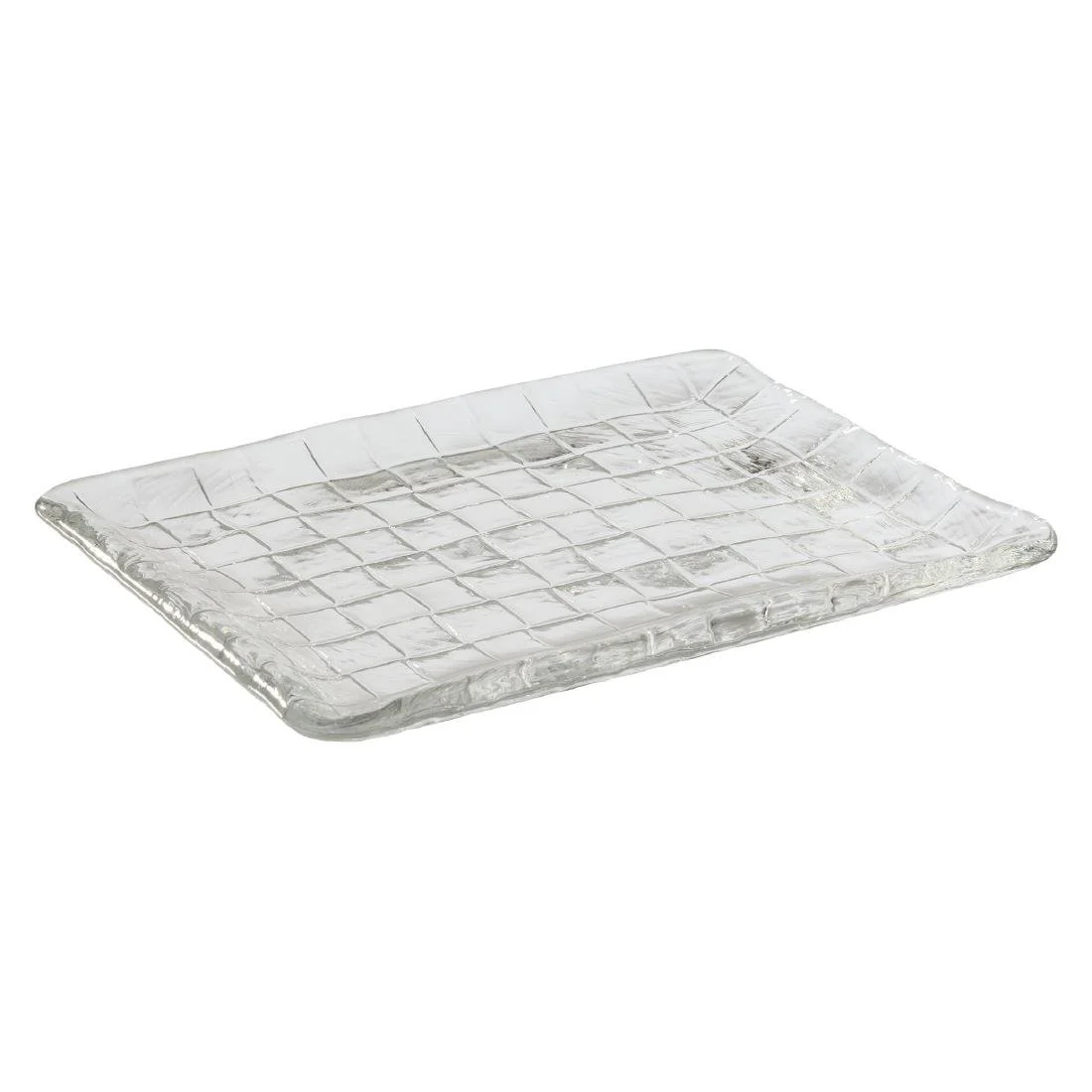 APS Takashi Sushi Board Clear Glass 230x180mm - Image 1