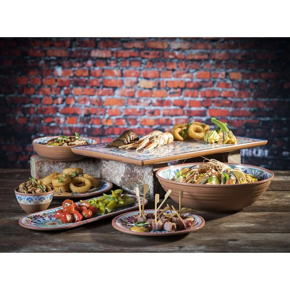 APS Arabesque Tray GN 1/1 530x325x20mm - Image 4