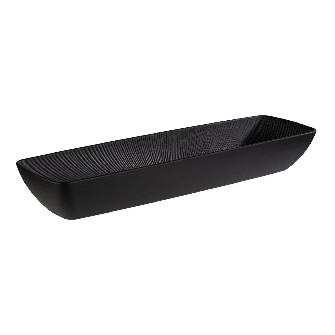 APS Nero Bowl GN 2/4 Black 530x162mm - Image 1