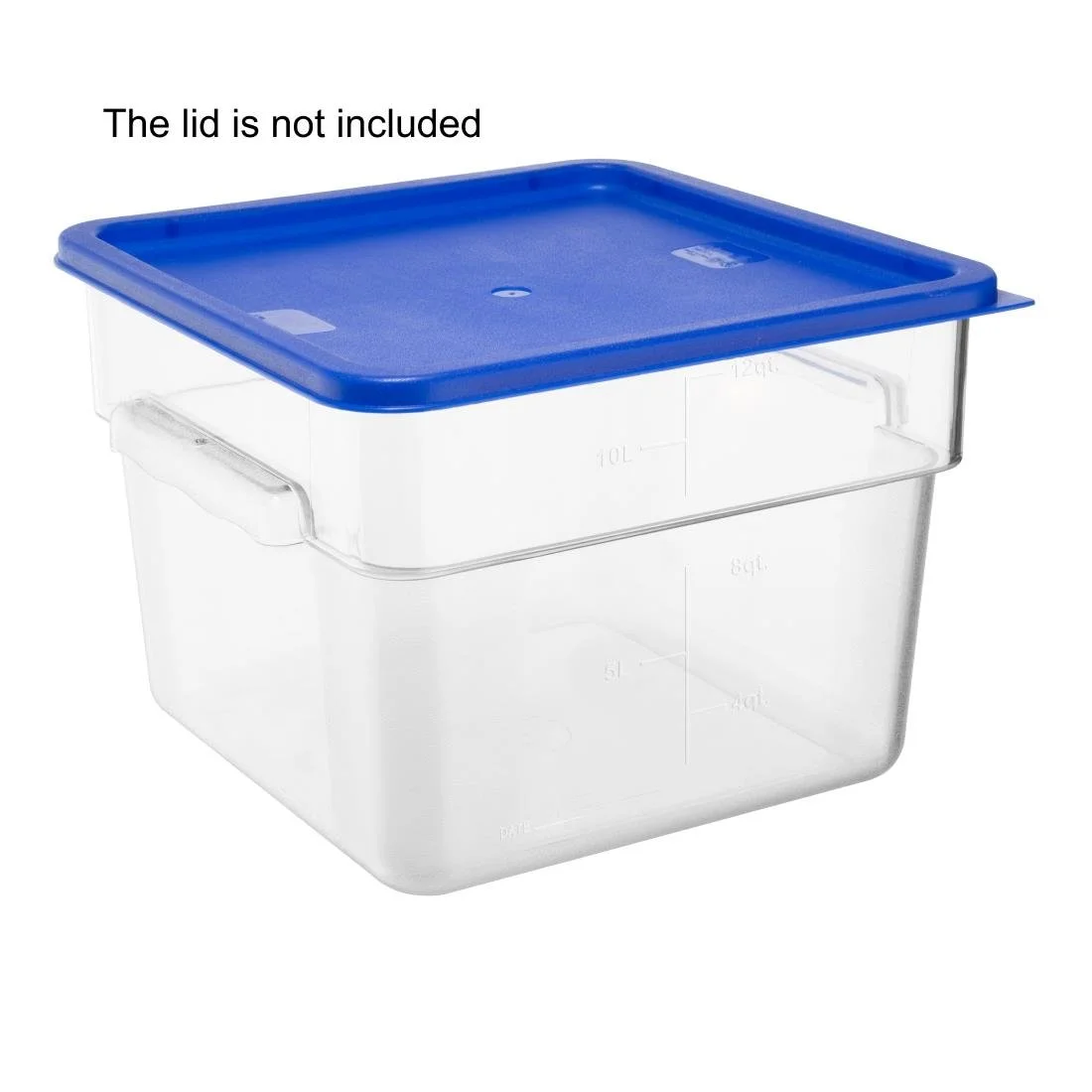 Hygiplas Polycarbonate Square Storage Container 10Ltr - Image 5