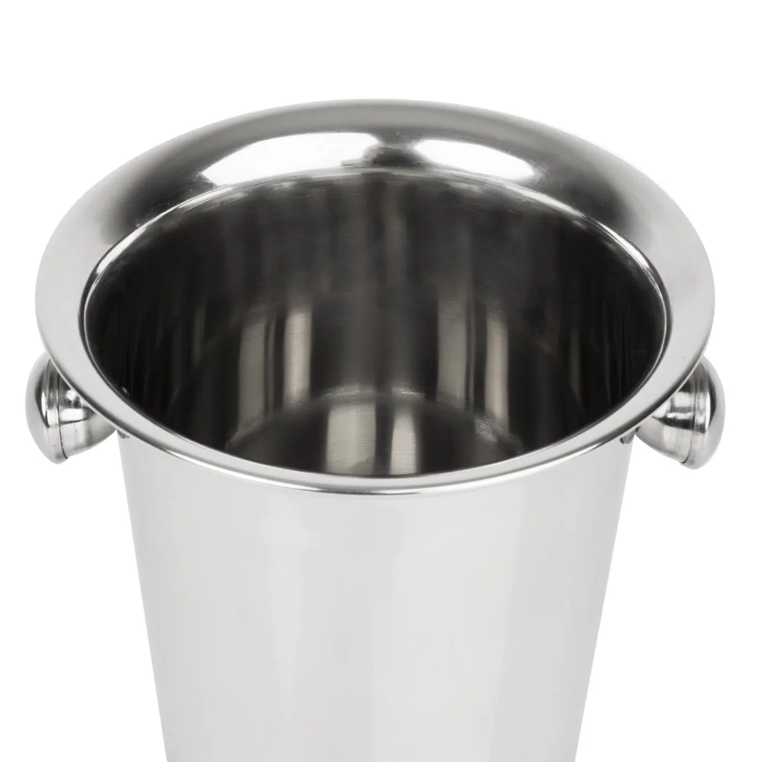 Olympia Mini Fluted Ice Bucket Stainless Steel - Image 3